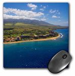 3D Rose "Kaanapali Maui Hawaii" Matte Finish Mouse Pad - 8 x 8" - mp_230690_1