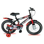 BLACK SHARK Aqua 16 Inches Bike for Kids Bike Brake | Bicycle for Boys & Girls | Frame | 90% Pre-Assembled | (Red, 16 Inches)