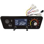 Entsong Digital Thermostat Control Board Replacement Part for Pit Boss Wood Grills, BBQ Temperature Controller, Compatible with Pitboss P7-340/700/1000 with LCD Display