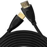 Acuvar Ultra High Speed 10 ft HDMI Cable Gold Plated 4K @ 60Hz, Ultra HD, 1080P & ARC Compatible with Laptop, Gaming PC, Monitor, PS5, PS4, Xbox X, One, Fire TV, Apple TV, ROKU, Soundbar & More