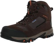 Eddie Bauer Mens Lincoln Waterproof Hiking Boots, Chocolate, 9.5