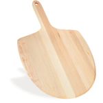 MAISON RODIN Wooden Pizza Peel 13"x21"x3/8", Made in Canada, Maple Wood Pizza Paddle, Cutting Board for Homemade Pizza, Wooden Bread Board, Kitchen Essentials