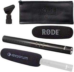 Rode NTG-4 Microphone directionnel + mousse Keepdrum Protection anti-pop KDWSVM