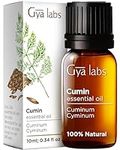 Gya Labs Cumin Essential Oil for Skin - Cumin Oil for Hair - Cumin Essential Oil Diffusers, Aromatherapy, Massage & DIY - Soothing, Earthy Scent - 100% Natural (0.34 Fl Oz)