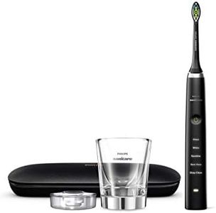 Philips Sonicare Diamond Clean Classic Rechargeable 5 brushing modes, Electric Toothbrush with premium travel case, Black, HX9351/57