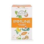 Ahmad Tea Lemon, Ginger & Turmeric "Immune" Infusion - 6 x 20 Teabags