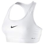 Nike Women's Victory Compression Sports Bra White/Black