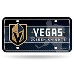 Rico MTG9901 NHL Golden Knights Las Vegas Metal Tag Sports Fan Automotive Accessories, Multicolor, One Size