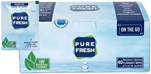 PureFresh Wet Wipes: Flushable, Ind