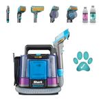 Shark StainStriker HairPro Pet Spot Cleaner, Carpet & Upholstory Cleaner, Anti-Clog Pet Hair Extractor, Removes Tough Stains & Odour, Lightweight, Portable, Inc. 4 Tools & 2 Cleaning Formulas PX250UKT