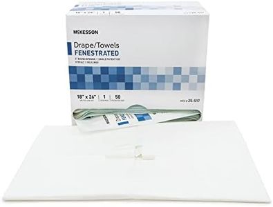 McKesson Sterile White Fenestrated Field Drape Towels, 18" x 26"