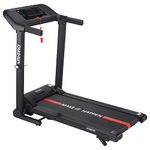 MAXPRO PTM 370 3Hp Peak DC Motor Foldable Treadmill with Free Diet Plan, Home Use Cardio Treadmill, Max Speed 12.8Km/Hr, LED Display,I Pad Holder, Max.User Weight 100Kgs, Free-Installation Assistance