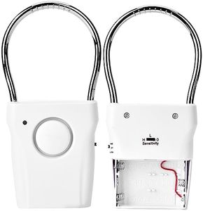 Fafeims Touch Sensor Door Handle Alarm 120dB Vibration Window Burglar Alert for Home Security System Easy Operation Child Safety Protection