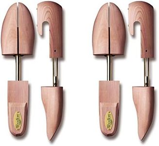 Woodlore Women’s Shoe Trees (2 Pairs) Combination, Aromatic Cedar Wood, USA Made, Cedar, Small fits sizes 5-7.5
