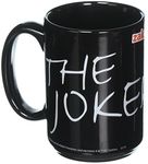 Zak Designs BTMF-8522 Batman Comics Joker Black Ceramic Mug, Large, Multicolor