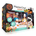 Abacus Brands VR MasterChef Junior - Virtual Reality Kids Cookbook and Interactive Food Science Learning Activity Set (Full Version - Includes Goggles)