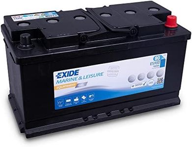 EXIDE - BATTERIE MARINE Equipment GEL - Spéciale bâteaux & caravanes - Batterie 12V - 80Ah - Haute performance