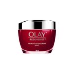 Olay Regenerist Micosculpting Night Cream | Hydrated, Plump, Bouncy Skin | With Hyaluronic Acid, Niacinamide and Peptides | Normal, Oily, Dry, Combination Skin | 50g