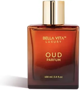 Bellavita Luxury Oud (3.4 fl.oz.) Eau de Parfum for Women | Sweet, Woody & Oud | Arabian Perfume for women | Vegan & Cruelty Free | Made from Oil Imported from Italy