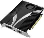 SABRENT 4-Drive NVMe SSD to PCIe 4.0 X 16 Adapter Card with Active Cooling [EC-P4BF]