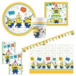 Procos 10215308DY Minions Multi-Piece Party Set, Multicoloured, Unbekannt