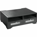 Victor 1130-5 Midnight Black Collection Printer Stand, Painted Wood in Matte Black Finish