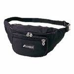 Everest Black Fanny Pack Waist Bag