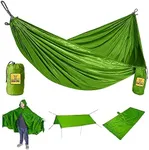 Wise Owl Outfitters 4in1 Hammock - Camping Hammock, Shelter Tarp, Poncho, and Footprint - Camping Essentials and Accessories for Campers