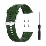 CALANDIS® Watch Band for Garmin Forerunner 35 30 35J ForeAthlete 35J Army Green