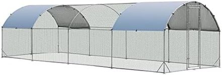 Costway Large Metal Chicken Coop, G