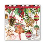 Michel Design Works Holiday Treats Square Paper Napkins