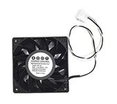 4 DOT FOURDOT COOLINGS 120Mm 5Inch Axial Cabinet Cooling Fan 12V Model-12038 (Jet Series 6000Rpm Molex Smps Connector)