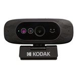 Kodak Webcam | Business 1080p HD Video Conferencing Camera | Windows Hello Compatible Facial Recognition & Built-in Privacy Lens Cover | Plug & Play Solution