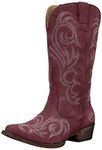 Roper Women's Riley Boot, Red, 7.5 D US