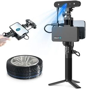 CR Scan Ferret Pro 3D Scanner, 0.1mm Accuracy Fast Full Color Scanning, Enhanced Anti Shake Tracking, Equipped with Wifi6 Wireless Bridge, Power Bank, Support Windows, Mac, Android, iOS