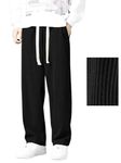 GRECIILOOKS Regular Fit Track Pant for Men. (Gl-Tp-1027-M-Black)