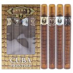 Cuba Prestige Parfums Des Champs for Men, 4 Count