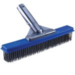MILLIARD Heavy Duty Wire Wide Algae Pool Brush - 25 cn