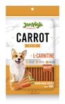 JerHigh Chicken Dog Treats,Human Grade High Protein Chicken,Fully Digestible Healthy Snack & Training Treat,Free from by-Products & Gluten,Carrot, All Life Stages,Stick (2 X 100G) Sold by Dogsncats