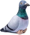 Pigeon Plush Toy，Realistic Pigeon Stuffed Animal for Kids，Rock Pigeon Gift for Birthday Christmas，Home Decor…