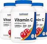 Nutricost Vitamin C with Rose Hips 