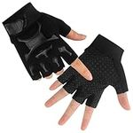 Kids Half Finger Cycling Gloves Non