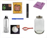 TEMPEHSTATION Kombucha kit beginners drink Starter (Deluxe Kit)- Raw,Unpasteurized starter tea, Scoby Mother, Gut-Healthy Kombucha Comfort of Your Home Kit. Goodbye to Vinegar, Absolutely No Eels please read the bullet point for details of the kit