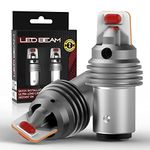 LEDBeam GS Series 3000Lm 7035 Chip Car Red Brake LED Bulb (12V,18W/2Bulbs) - 1157/P21 5W