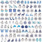 SANNIX 110Pcs/55 Pairs Christmas Wi