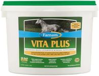 Farnam Vita Plus Balanced Multi-Vitamin & Mineral Horse Supplement, Provides Balanced Nutrition to Support Overall Health and Performance, 3.75 pounds, 30 Day Supply