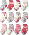 12 Pack Baby Non Slip Socks, Toddle