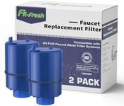 Fil-fresh 2-Pack Water Filter Replacement for PUR, PUR PLUS Faucet Mount Water Filtration System, NSF Certified, Replace Water Filter for PUR Sink Faucet RF-9999, Upgraded Version