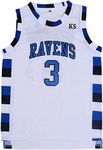 Mens Scott Costume Shirt Basketball Jersey, #3 White, Medium