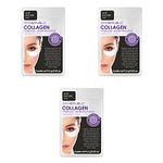 Skin Republic Collagen Eye Patches, For Younger Looking Eyes, Helps with Fine Lines and Wrinkles, Reduces Dark Cirlces, Pack of 3 TRIO